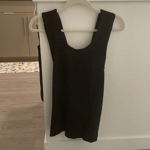 Madewell open back tank top